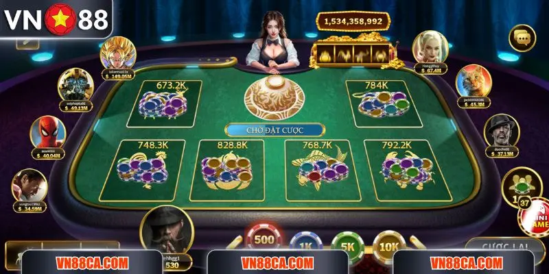 Cách chơi đơn giản của Bầu Cua online 