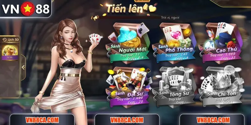 Luật chơi tiến lên miền Bắc online rất dễ với cả người mới