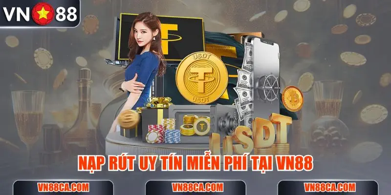 Nạp rút tiền VN88 uy tín và hoàn toàn miễn phí