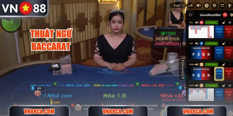 Thuật ngữ Baccarat cần phải nắm cho bất kỳ thành viên nào