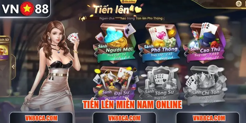 Tiến lên miền Nam online