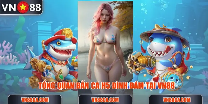 Tổng quan game bắn cá H5 đình đám tại VN88